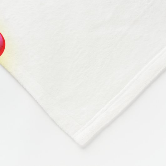 Infinity with Rainbow Jellyfish Fleecedecke (Ecke)