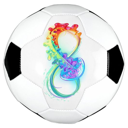 Infinity with Rainbow Jellyfish Fußball (Gedreht)