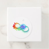 Infinity with Rainbow Jellyfish Geschenkanhänger (Beispiel)