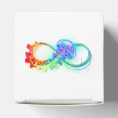 Infinity with Rainbow Jellyfish Geschenkschachtel (Oben)
