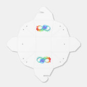 Infinity with Rainbow Jellyfish Geschenkschachtel (Ungefaltet)