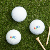 Infinity with Rainbow Jellyfish Golfball (Insitu Gras)