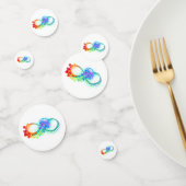 Infinity with Rainbow Jellyfish Konfetti (Gruppe)