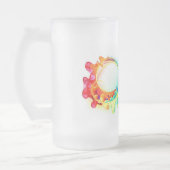 Infinity with Rainbow Jellyfish Mattglas Bierglas (Links)