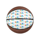 Infinity with Rainbow Jellyfish Mini Basketball (Vorderseite)
