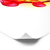 Infinity with Rainbow Jellyfish Poster (Ecke)