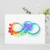 Infinity with Rainbow Jellyfish Programm (Stehend Vorderseite)