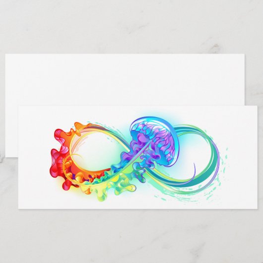 Infinity with Rainbow Jellyfish Programm (Vorne/Hinten)