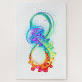 Infinity with Rainbow Jellyfish Puzzle (Vertikal)