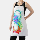 Infinity with Rainbow Jellyfish Schürze (InSitu)