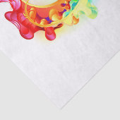 Infinity with Rainbow Jellyfish Seidenpapier (Detail)