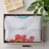Infinity with Rainbow Jellyfish Seidenpapier (Geschenk)