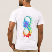 Infinity with Rainbow Jellyfish T-Shirt (Rückseite)
