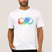 Infinity with Rainbow Jellyfish T-Shirt (Vorderseite)
