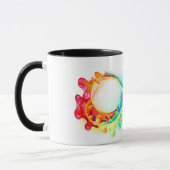 Infinity with Rainbow Jellyfish Tasse (Links)