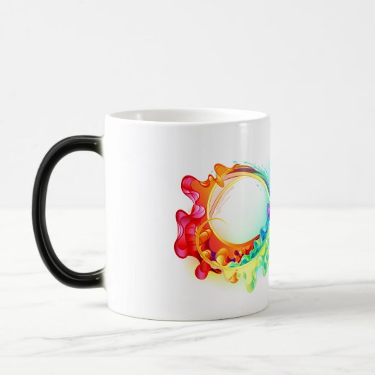 Infinity with Rainbow Jellyfish Verwandlungstasse (Links)