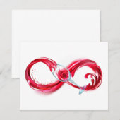 Infinity with Red Wine Ankündigung (Vorne/Hinten)