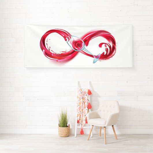 Infinity with Red Wine Banner (Insitu)