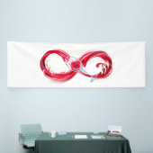 Infinity with Red Wine Banner (Messeveranstaltung)