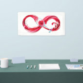 Infinity with Red Wine Banner (Messe)