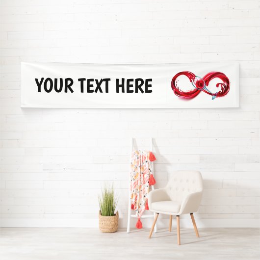 Infinity with Red Wine Banner (Insitu)