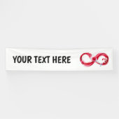 Infinity with Red Wine Banner (Horizontal)