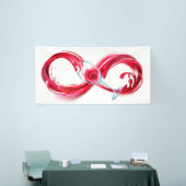 Infinity with Red Wine Banner (Messeveranstaltung)