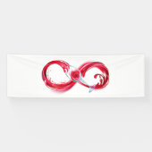 Infinity with Red Wine Banner (Horizontal)