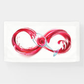 Infinity with Red Wine Banner (Horizontal)