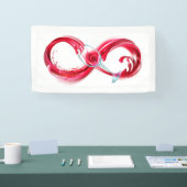 Infinity with Red Wine Banner (Messe)