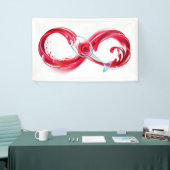 Infinity with Red Wine Banner (Messeveranstaltung)