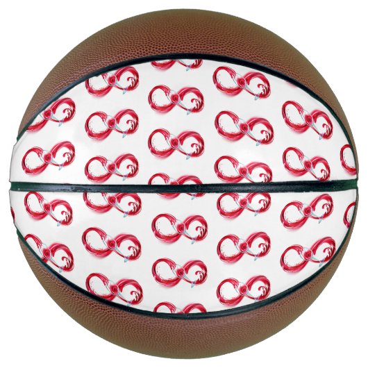 Infinity with Red Wine Basketball (Vorderseite)