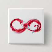 Infinity with Red Wine Button (Vorderseite)