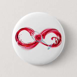 Infinity with Red Wine Button