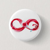 Infinity with Red Wine Button (Vorderseite)