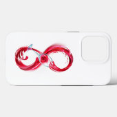 Infinity with Red Wine Case-Mate iPhone Hülle (Rückseite (Horizontal))