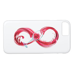 Infinity with Red Wine Case-Mate iPhone Hülle