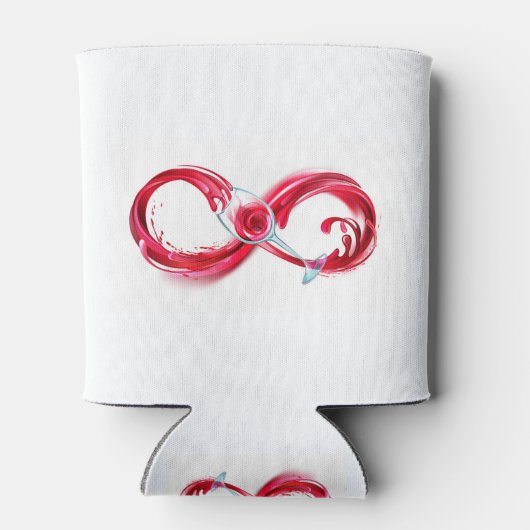 Infinity with Red Wine Dosenkühler (Rückseite)