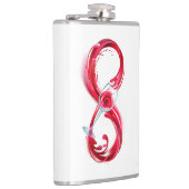 Infinity with Red Wine Flachmann (Rechts)