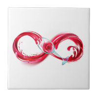 Infinity with Red Wine