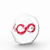 Infinity with Red Wine Fotoblock (Links)