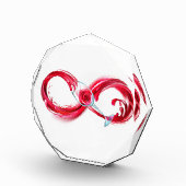 Infinity with Red Wine Fotoblock (Rechts)