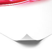 Infinity with Red Wine Fotodruck (Ecke)