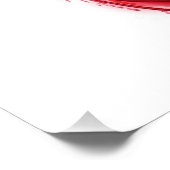 Infinity with Red Wine Fotodruck (Ecke)