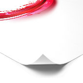 Infinity with Red Wine Fotodruck (Ecke)