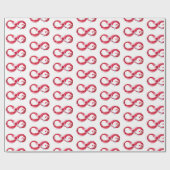 Infinity with Red Wine Geschenkpapier (Flach)