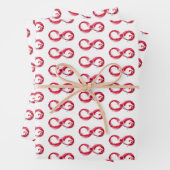 Infinity with Red Wine Geschenkpapier Set (Beispiel)
