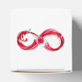 Infinity with Red Wine Geschenkschachtel (Oben)