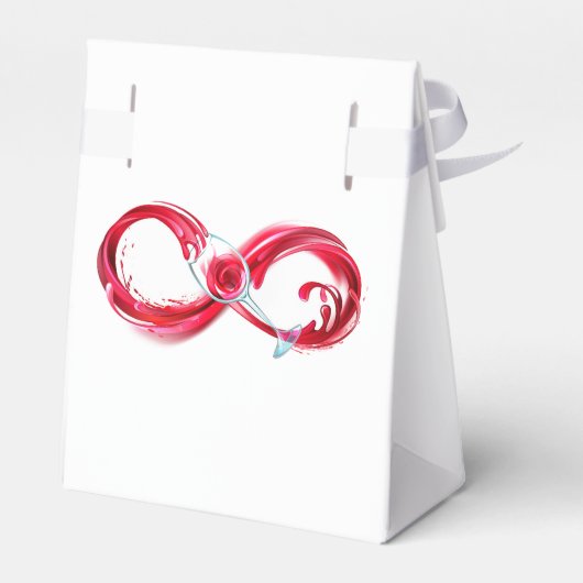 Infinity with Red Wine Geschenkschachtel (Rückseite)