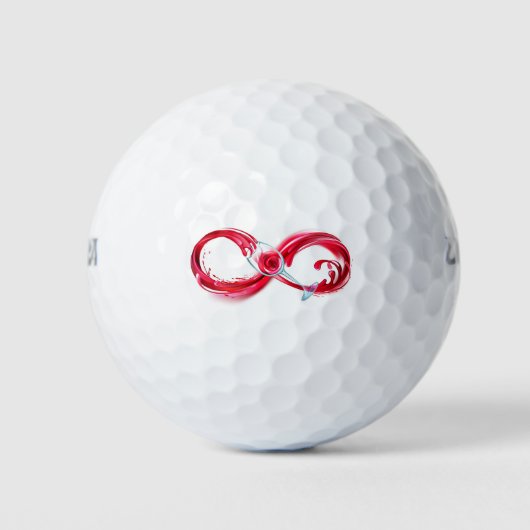 Infinity with Red Wine Golfball (Vorderseite)